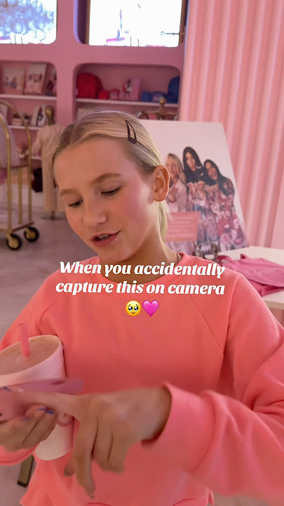 ACCIDENTALLY captured THIS on CAMERA 🥹🩷