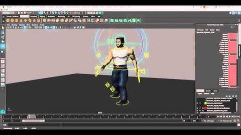 Animating a Walk Cycle in Maya Part 3