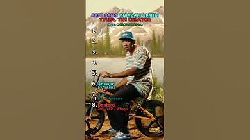 Best Song On Each Tyler, The Creator Album #chromakopia #tylerthecreator #igor #album #ranking #rap