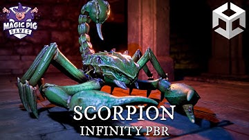 Scorpion Character Pack • Infinity PBR • Unity Fantasy RPG Game Dev