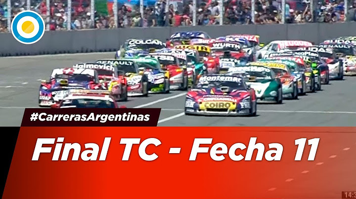 Automovilismo | Final TC - Fecha 11