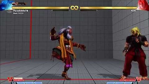 Dhalsim Corner Setup  SF5 AE 3.5