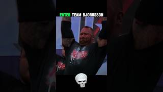 Team Eddie Hall vs. Team Thor Bjornsson in stone lifting.#strongman #strong #strength #motivation