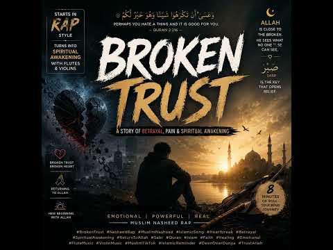 Broken Trust 💔 | Emotional Muslim Rap Nasheed About Betrayal & Returning to Allah