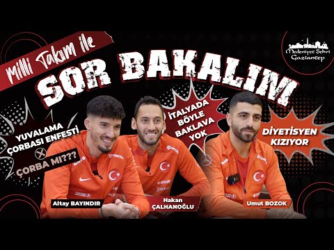 Milli Takım ile SOR BAKALIM! | Hakan Çalhanoğlu, Umut Bozok, Altay Bayındır #BizimÇocuklar