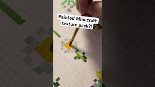 Painting a Minecraft texture pack - Oxeye Daisy!