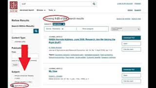 Researching JSTOR