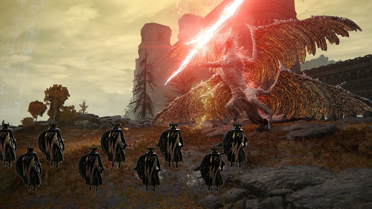 Can ANY Dragon Survive 10 House Tagaryen Soldiers From Game Of Thrones? - Elden Ring