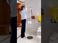Modern Minimalist Iron Coat Rack, Multipurpose Vertical Space-Saving Floor Standing Clothes Hanger