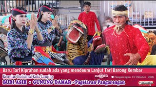 Baru tari Kiprahan sudah ada yang mendeum lanjut Tari Barong Kembar I Kuda lumping Budi Asih Part 1