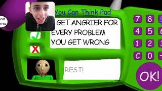 Playing Baldi Mod Menu by Fasguy!