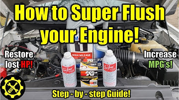 ENGINE FLUSHES - The easy way!