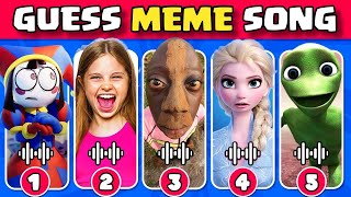 GUESS MEME & WHO'S SINGING 🎙🔥🎶 | MrBeast, Lay Lay, Kung Fu Panda 4, Salish Matter, Elsa, Tenge