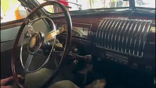 BaT - 1939 Buick Series 40 Special Sport Phaeton Cold Start