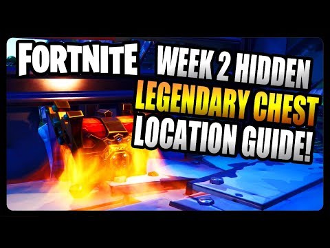 hidden legendary chest location guide week 2 fortnite season 8 - fortnite season 8 legendary chest locations