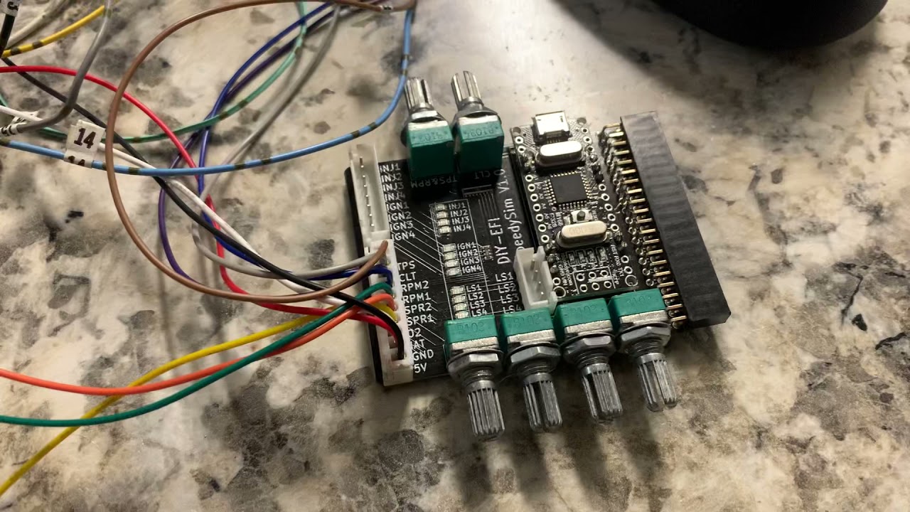 Raspberry Pi4 dashboard safe startup and shutdown with Speeduino ecu