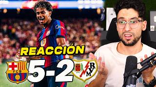 REACTING to Barcelona vs Rayo Vallecano 5-2 *ANOTHER GOLEADA* | ByDiegoX10