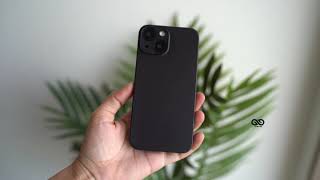 Dark Black Ultra Thin Case For 13 Mini