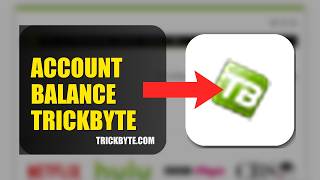 How To Check Your Account Balance On TrickByte 2026 (SIMPLE GUIDE)
