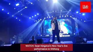 Watch Sean Kingston electrifying the stage at Shillong Cherry Blossom