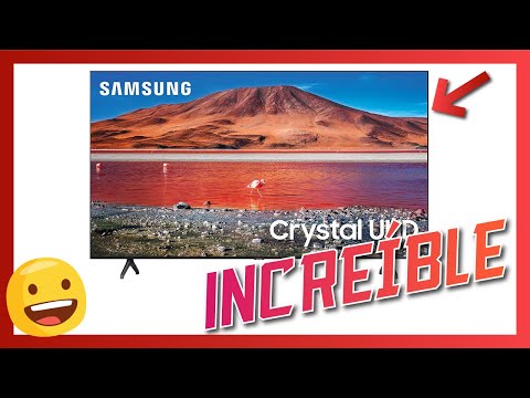 🚀 Tv Samsung Crystal 4K UHD 55 pulgadas Smart Tv Pantalla Inteligente UN55TU7000FXZX