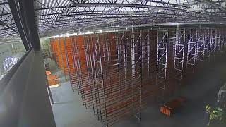 View this time lapse video of pallet rack being installed at one of our valued customer facilities! by Homestead Materials Handling Co. 41 views 3 years ago 52 seconds