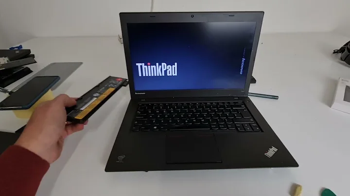 Lenovo ThinkPad laptops where is the second battery and how to replace it