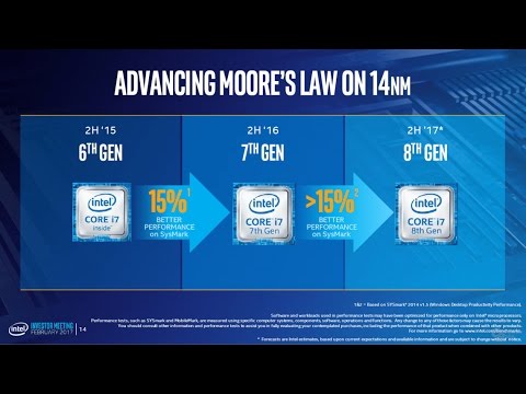 Intel's new 8th generation Core processors launch today with revised Kaby Lake chips