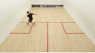 Front Right/Mid Left - Ghosting for Squash