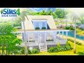 Cozy Beach Cottage ~ Sims 4 Speed Build (BASE GAME)