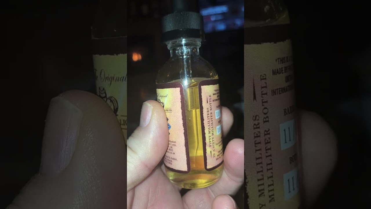 Castle Long Reserve "Limited Edition" Custard by 5 Pawns!! Ejuice that's aged in oak whiskey barrels