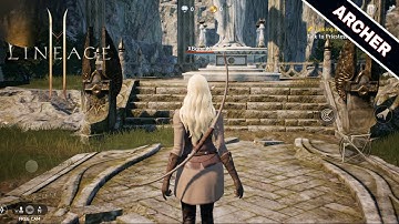 LINEAGE 2M GAMEPLAY ARCHER  MMORPG FOR ANDROID/iOS 2025