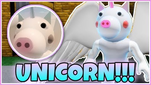 How to get “UNICORN!!!” BADGE + UNICORN MORPH/SKIN in PIGGY RP : INFECTION! - ROBLOX
