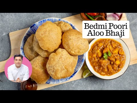 बाज़ार वाली आलू की भाजी | गरमा-गरम बेड़मी पूरी | Bedmi Poori Recipe | Aloo Sabzi | Kunal Kapur Recipe | Kunal Kapoor