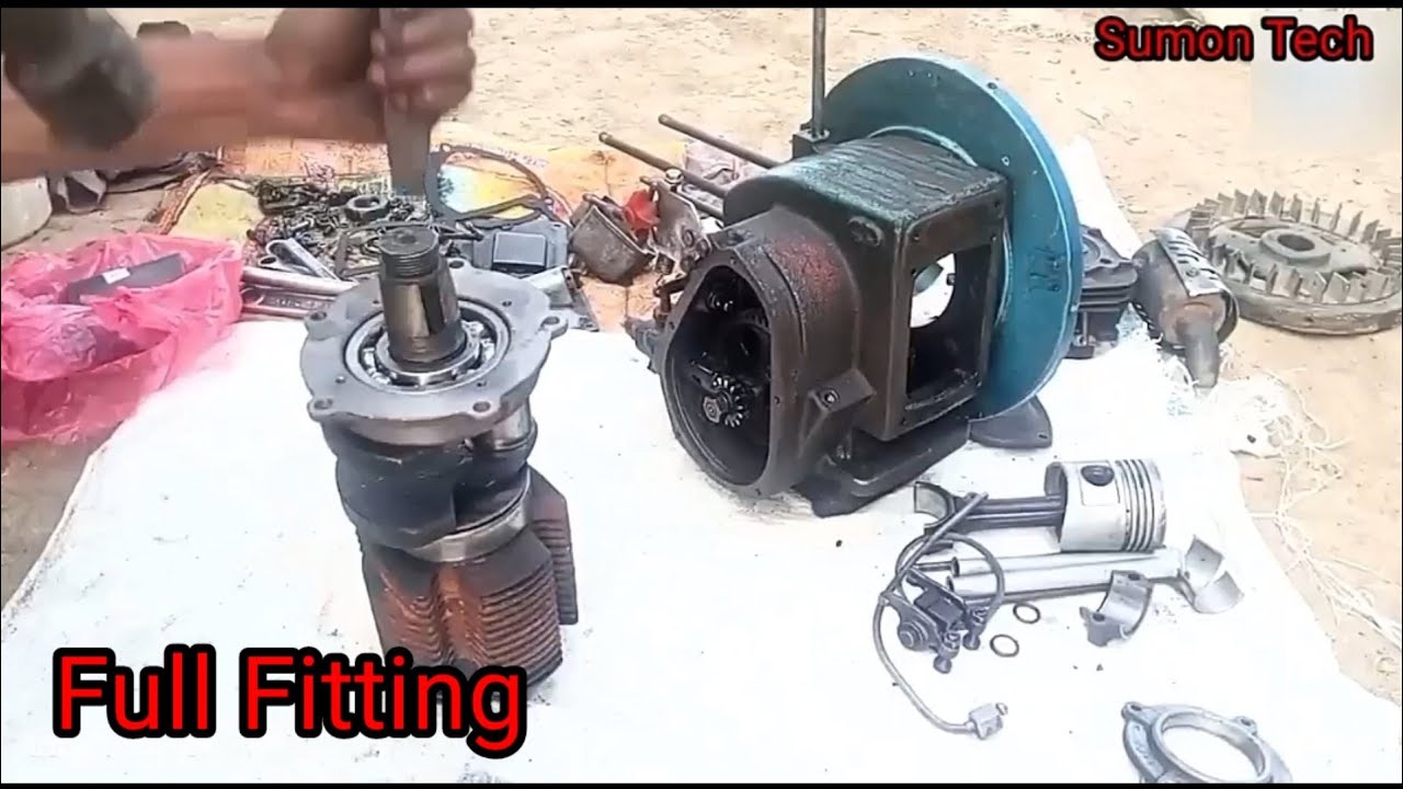 diesel Engine full working |cd diesel engine repair - YouTube