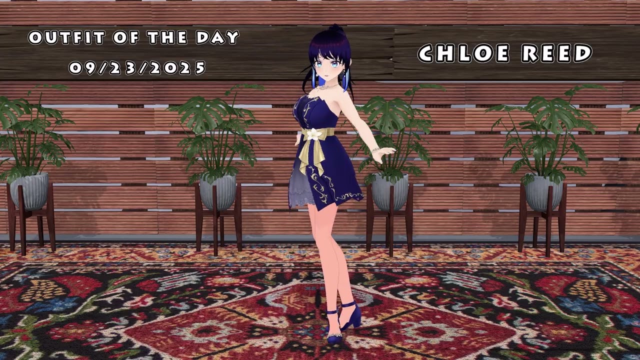 OUTFIT OF THE DAY - VRM AVATAR OUTFIT - (09-23-2025)