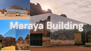 Maraya concert Hall, the World’s Largest Mirrored Building Al Ula Saudi Arabia