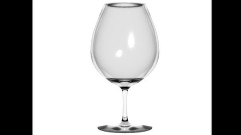 [MAYA] Material Arnold Wine Glass