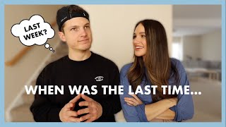 When Was The Last Time Challenge!!! *TEA SPILLED* | The Herbert's