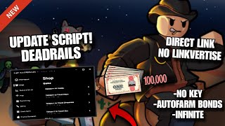 🚂 Dead Rails Script PASTEBIN **NO KEY** Autofarm Bonds, AFK-Farming for Mobile &amp; PC💷