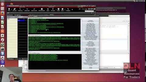 Interactive Brokers TWS market data demo with Java API in Ubuntu Linux