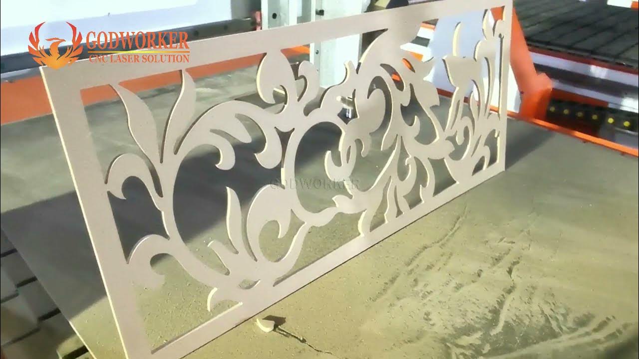how to cut MDF wood acrylic Indoor Outdoor decoration by 4*8feet