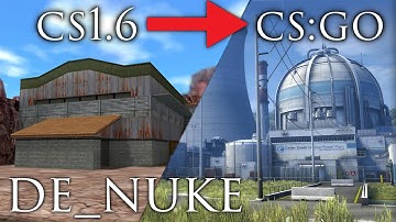 de_nuke - 1.6 to CS:GO - Map Development History #13