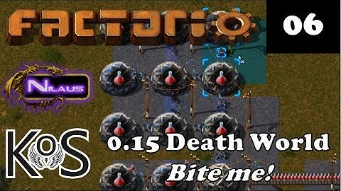 Factorio 0.15 Death World - E06 - Steel and Science