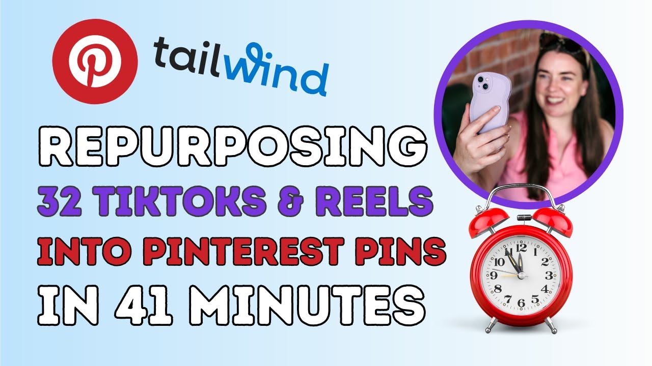 Tailwind for Pinterest (Repurposing 32 social media videos in 41 minutes)