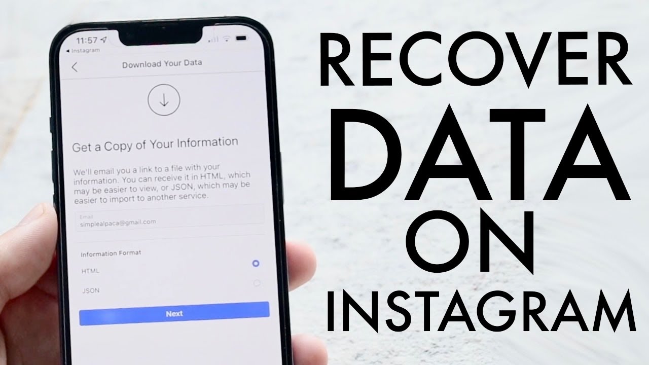 How To Recover Deleted Instagram Photos, Videos, \u0026 More! (2022)