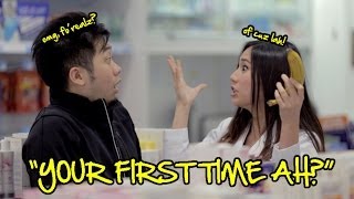 Your first time ah?