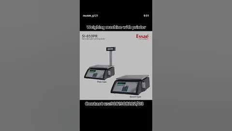 weighing  scale-sl 810pr #weighins #eletronics #retail #foodindustry #labeling #autometic