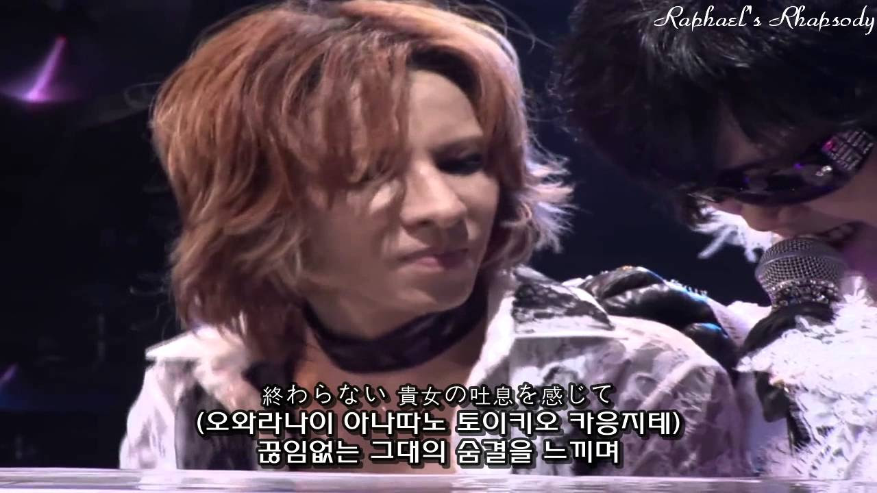 X JAPAN X   Tears LIVE 2010 Korean Japanese Sub