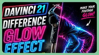 Create a Difference Glow Effect in DaVinci Resolve 21